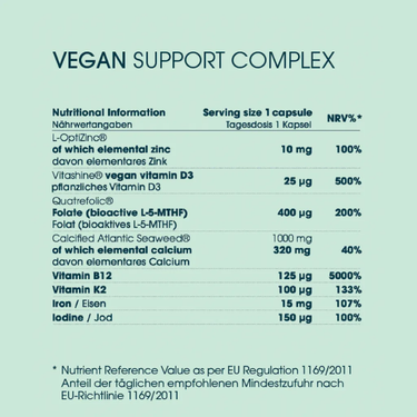 VEGAN SUPPORT COMPLEX