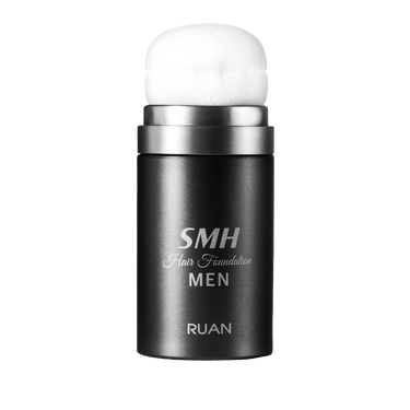 天然男士遮蓋白髮粉撲 01 黑色