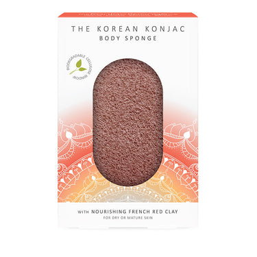 THE MANDALA RED CLAY BODY SPONGE