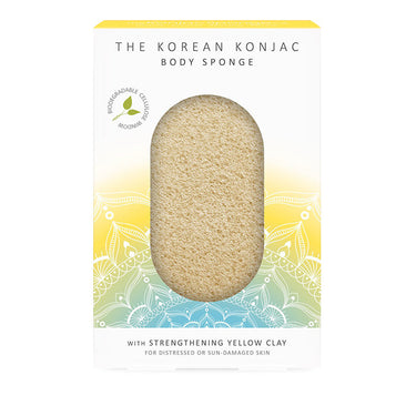 THE MANDALA YELLOW CLAY BODY SPONGE