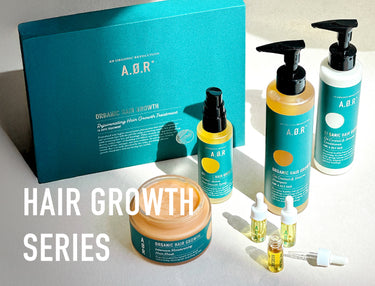 A.O.R Hair Growth & Anti-Hair Loss Series – COSMOS Organic, Made in Austria, Safe for Pregnant & Kids, BEYORG Exclusive